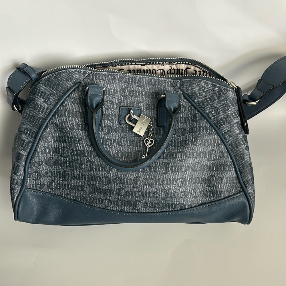 Juicy Couture Denim Eastside Westside Satchel (Read Description)